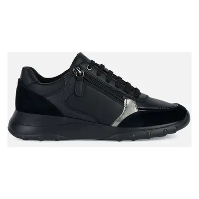 Black women's sneakers Geox Alleniee - Women's