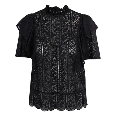 Orsay Black Ladies Lace Blouse - Women