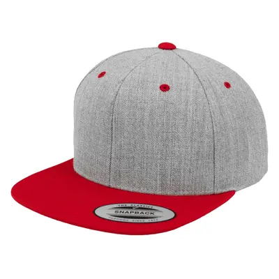 Classic Snapback 2-Tone Heather/Red