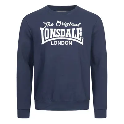 Férfi pulóver Lonsdale 117422-Navy/White