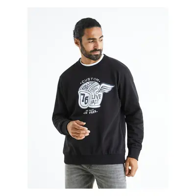 Celio Sweatshirt Beprice with print - Men