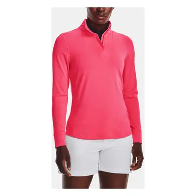 Under Armour UA Playoff 1/4 Zip-PNK T-Shirt - Women