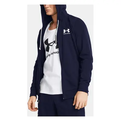 Under Armour Sweatshirt UA Rival Terry LC FZ-BLU - Men's