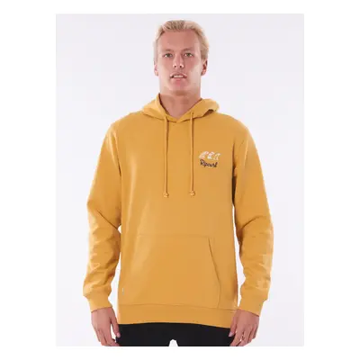 Yellow Mens Hoodie Rip Curl - Men