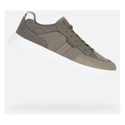 Beige men's sneakers Geox Merediano - Men's