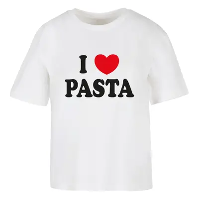 Women's T-shirt Pasta LOVE white