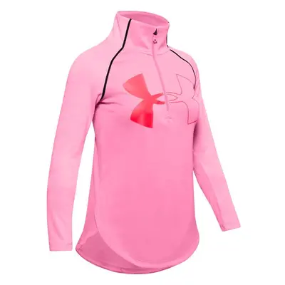 Under Armour Tech Graphic Big Logo 1/2 Zip T-shirt for a girl