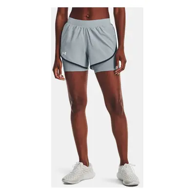 Under Armour Shorts UA Fly By Elite 2-in-1 Short-BLU - Women