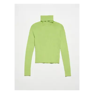 Dilvin Turtleneck Sweater-Apple Y.