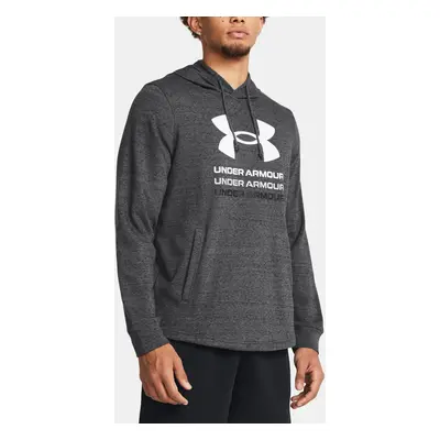 Under Armour Sweatshirt UA Rival Terry Graphic Hood-GRY - Men's