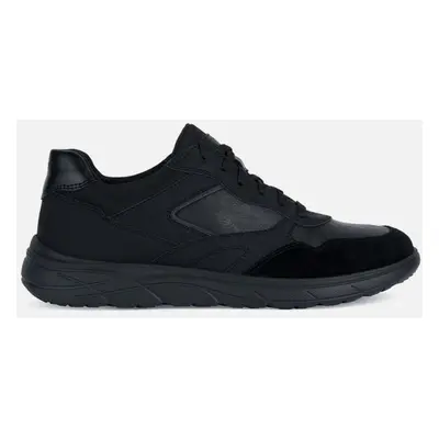 Black men's sneakers Geox Portello - Men's