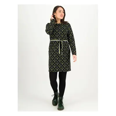 Green-Black Ladies Patterned Dress Blutsgeschwister Sneakers in th - Ladies