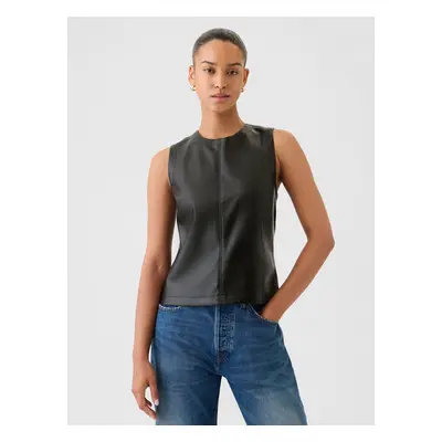 GAP Faux leather top - Women's