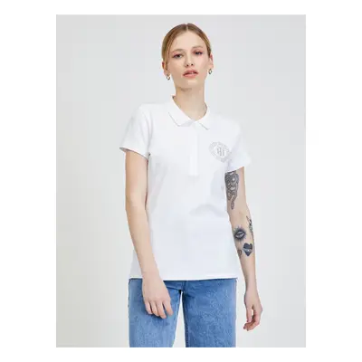 White Women's Polo T-Shirt Tommy Hilfiger - Women