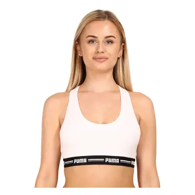 Women's sports bra Puma white