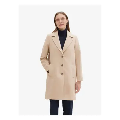 Beige women's coat Tom Tailor - Women's