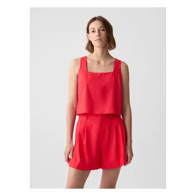 GAP Linen crop top - Women's