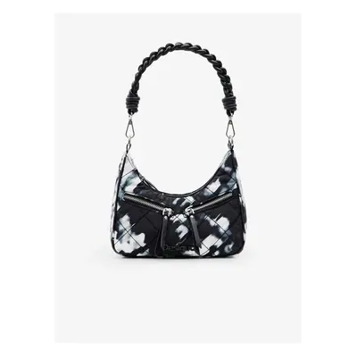 Black Women Patterned Handbag Desigual Yenes Medley Multipocket - Women