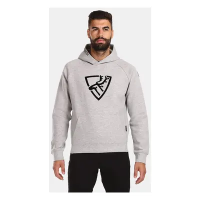 Men's cotton sweatshirt Kilpi FJELA-M Light grey