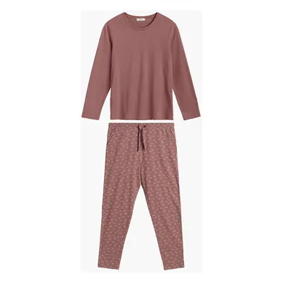 Women's pajamas ATLANTIC - powder pink