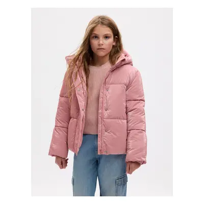 GAP Kids Quilted Jacket Hooded - Girls