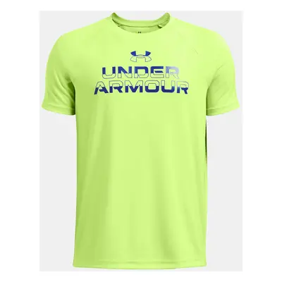 Under Armour Boys' T-shirt UA Tech Split Wordmark SS - Boys