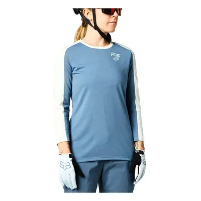 Dámský cyklistický dres Fox Womens Ranger Drirelease 3/4 Jersey Matte Blue