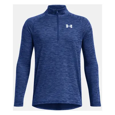 Under Armour Boys' T-shirt UA Tech Textured 1/2 Zip - Boys