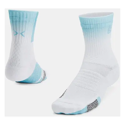 Under Armour Curry UA AD Playmaker 1p Mid-WHT Socks - Unisex