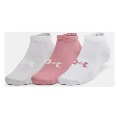 Under Armour Socks UA Essential Low Cut 3pk-PNK - Unisex