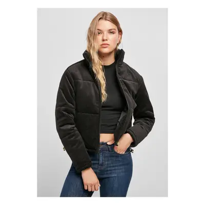 Women's corduroy jacket black