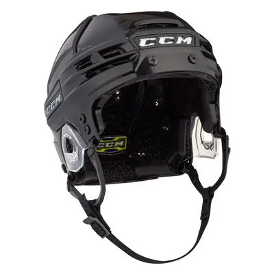 CCM Tacks X Black Senior Ice Hockey Helmet, Black