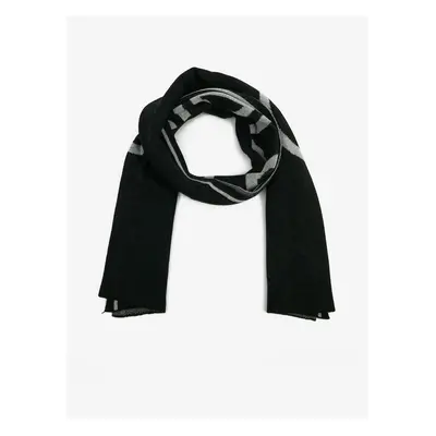 Gray-black women's scarf with wool and cashmere Calvin Klein - Ladies