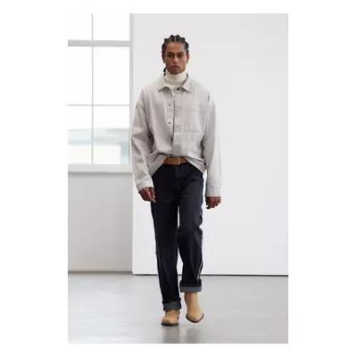 Trendyol Limited Edition Stone Oversize Fit Gabardine Shirt Jacket