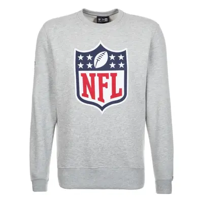 New Era Men's NFL Team Logo Crew Grey Sweatshirt