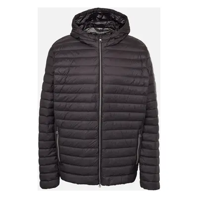 Black men's down jacket Geox Warrens - Men's