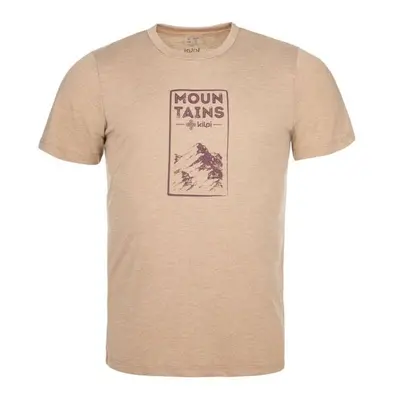 Men's outdoor T-shirt Kilpi GAROVE-M beige