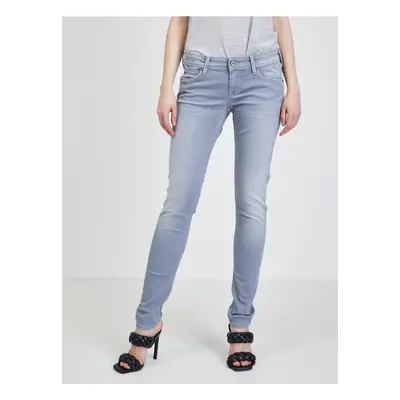 Light Grey Womens Skinny Fit Jeans Jeans - Women