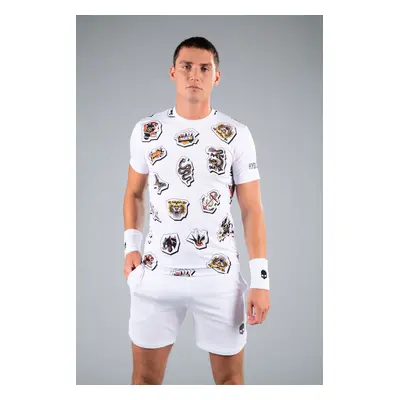 Men's T-Shirt Hydrogen Tattoo Tech Tee White