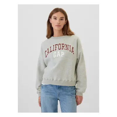 GAP Oversize sweatshirt with logo - Women's