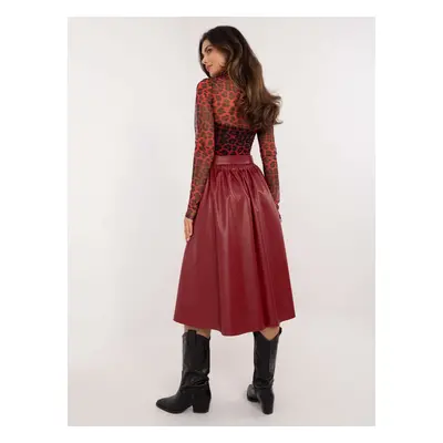 Skirt-DHJ-SD-A1997.76-Burgundy