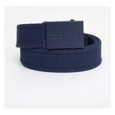 Big Star Man's Belt Navy Blue