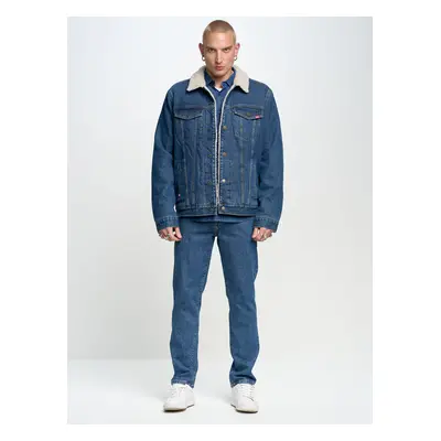 Big Star Man's Jacket Outerwear Medium Denim-353