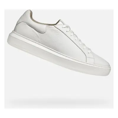 White men's sneakers Geox Deiven - Men's