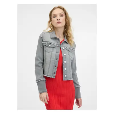 Orsay Grey women's denim jacket - Women's