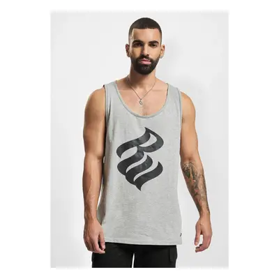 Men's Tank Top Basic Grey Melange/Black