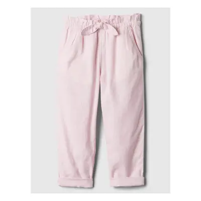 GAP Kids ́s linen trousers - Girls