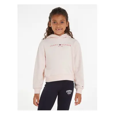 Light pink Girls' Hoodie Tommy Hilfiger - Girls