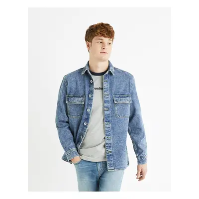 Celio Denim Shirt Battery - Men