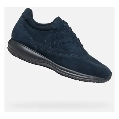 Dark blue men's sneakers Geox Uomo Happy - Men's